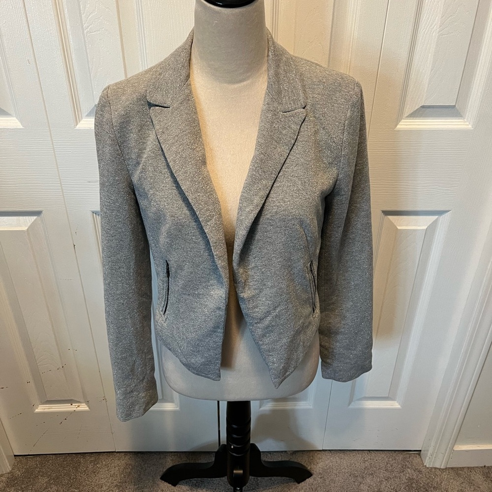 Vivienne Tam size S silver jacket